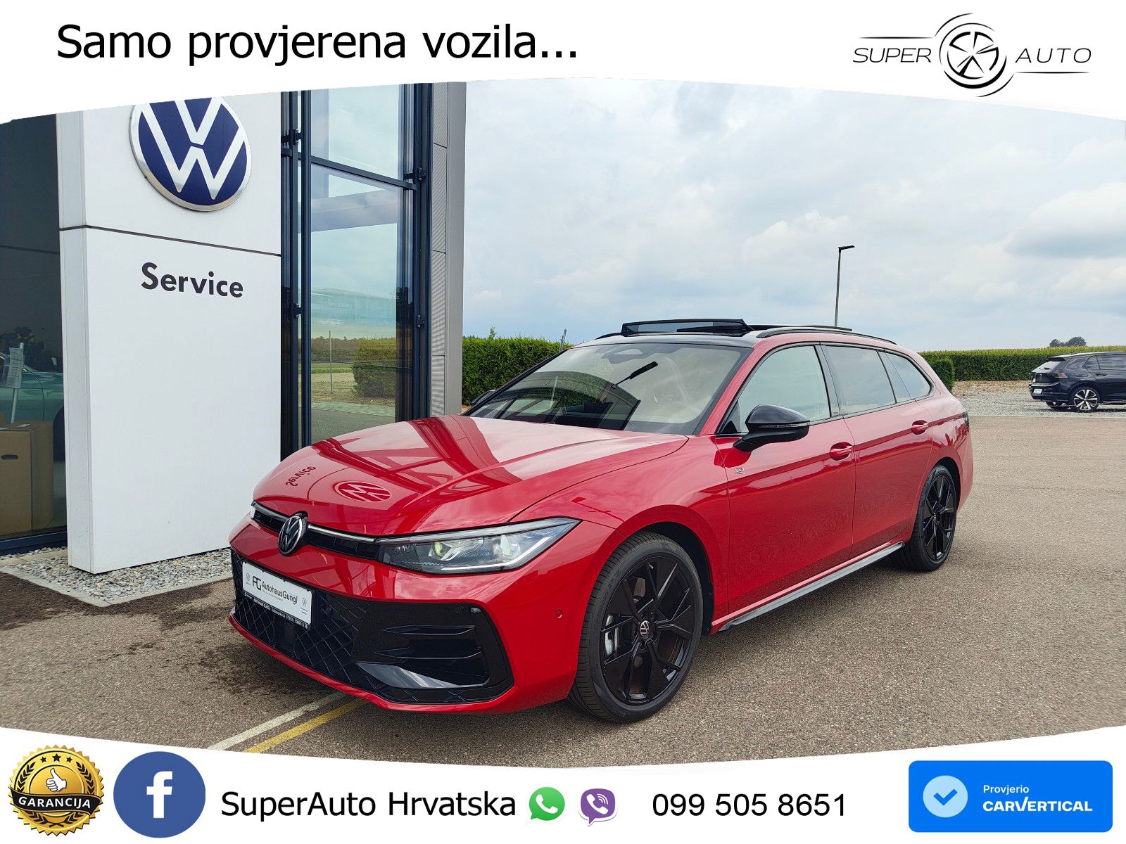 Volkswagen Passat Variant 2.0 TSI (265 KS) 4MOTION DSG R-Line MATRIX+GR SJED+KAM