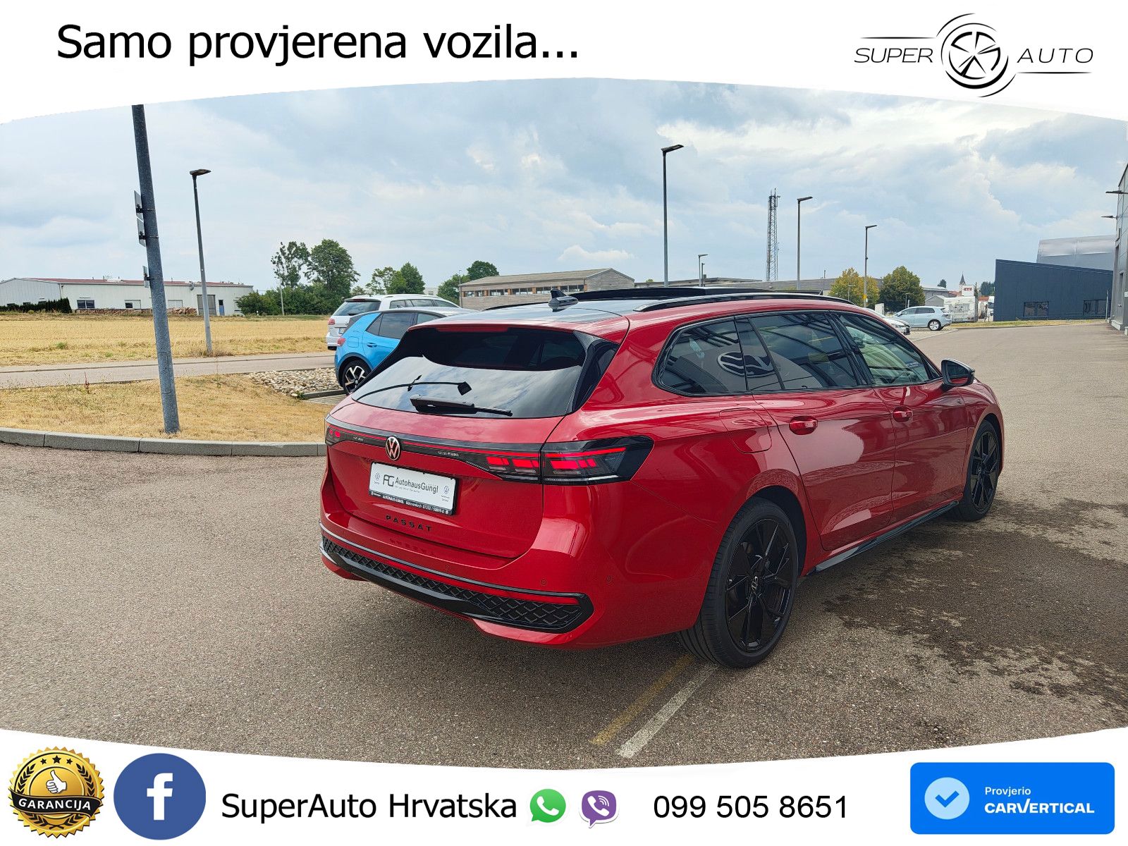 Volkswagen Passat Variant 2.0 TSI (265 KS) 4MOTION DSG R-Line MATRIX+GR SJED+KAM