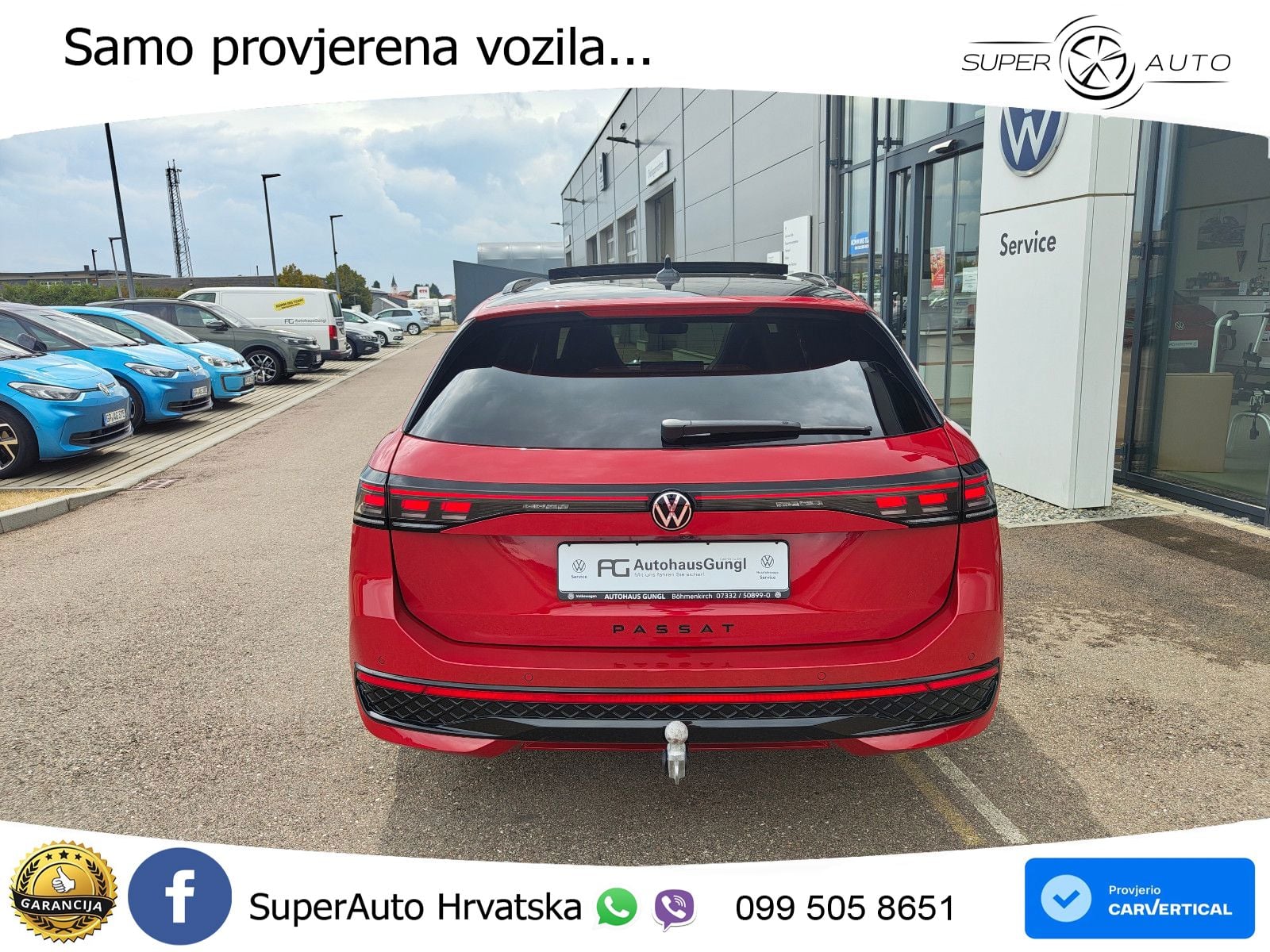 Volkswagen Passat Variant 2.0 TSI (265 KS) 4MOTION DSG R-Line MATRIX+GR SJED+KAM