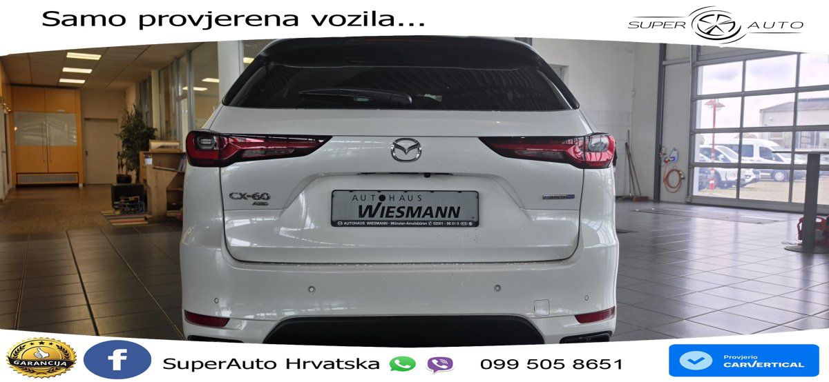 Mazda CX-60 2.5 e-Skyactiv (328 KS) AWD Automatic