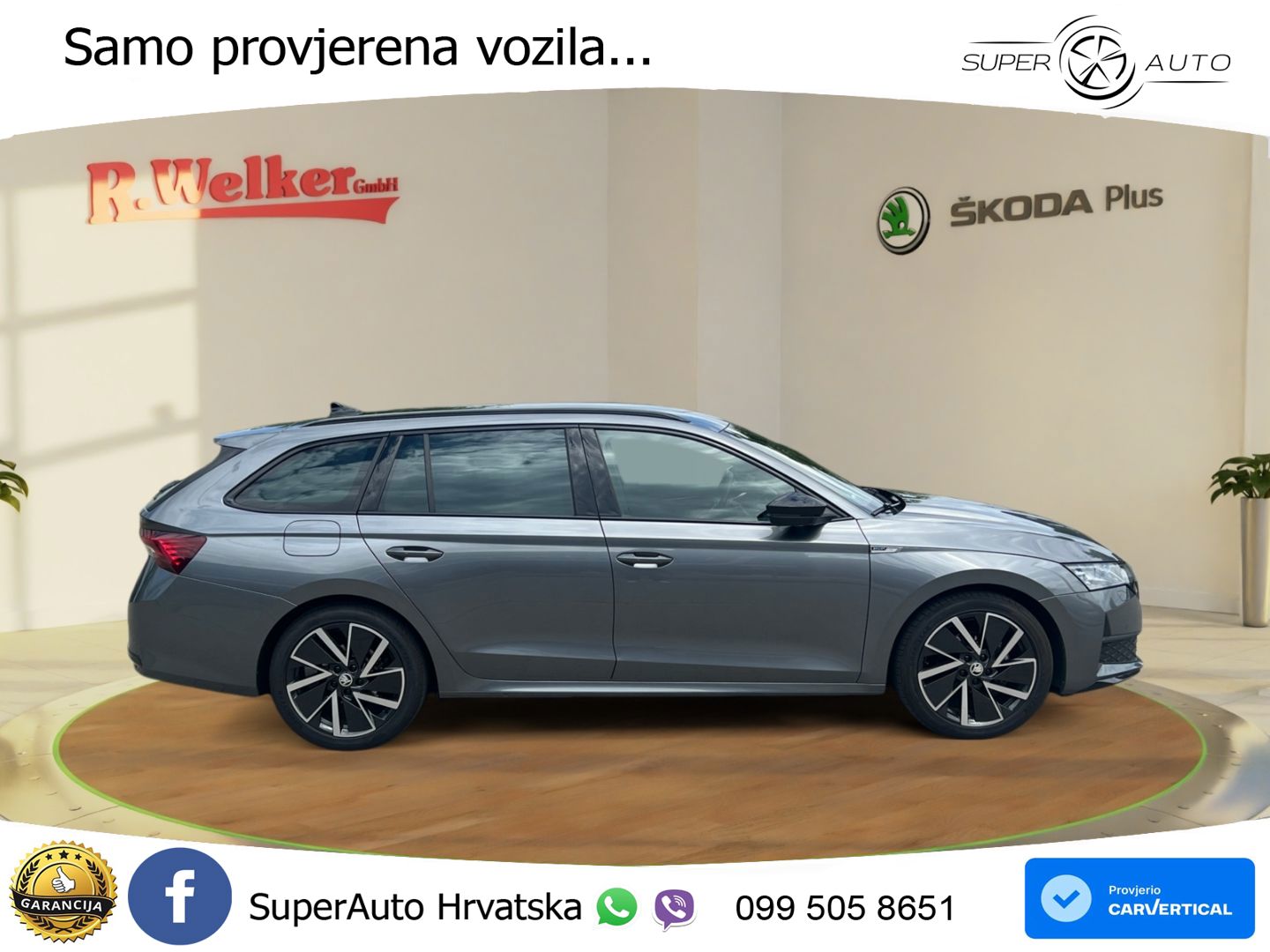 Škoda Octavia Combi 1.5 TSI (150 KS) DSG SportLine LED+GR SJED+ACC