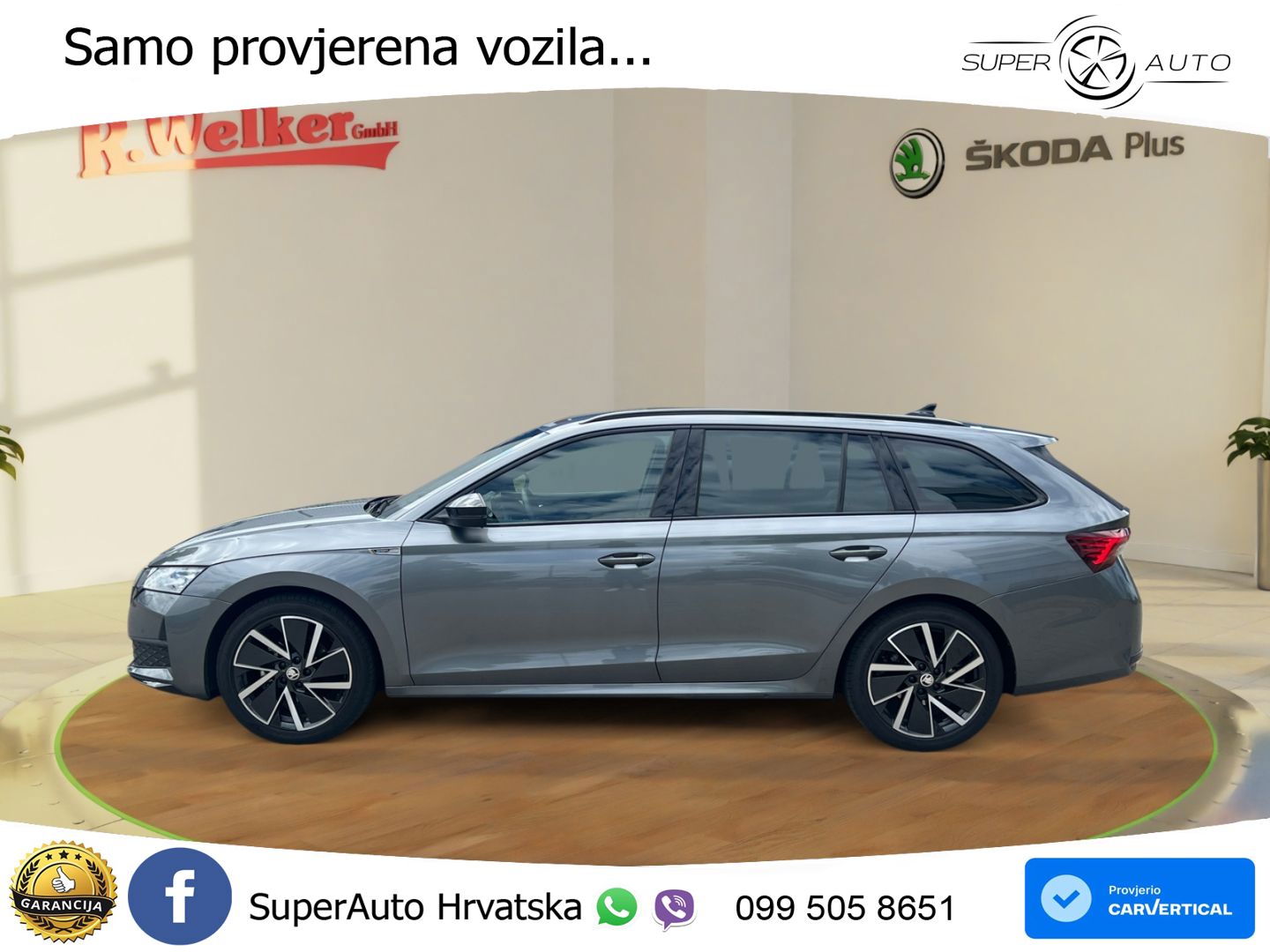 Škoda Octavia Combi 1.5 TSI (150 KS) DSG SportLine LED+GR SJED+ACC