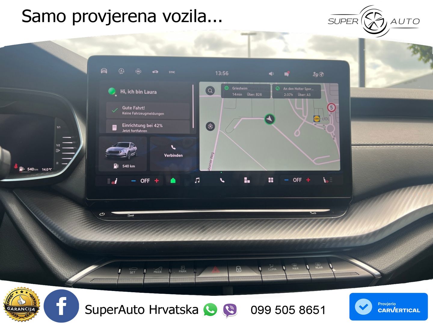 Škoda Octavia Combi 1.5 TSI (150 KS) DSG SportLine LED+GR SJED+ACC