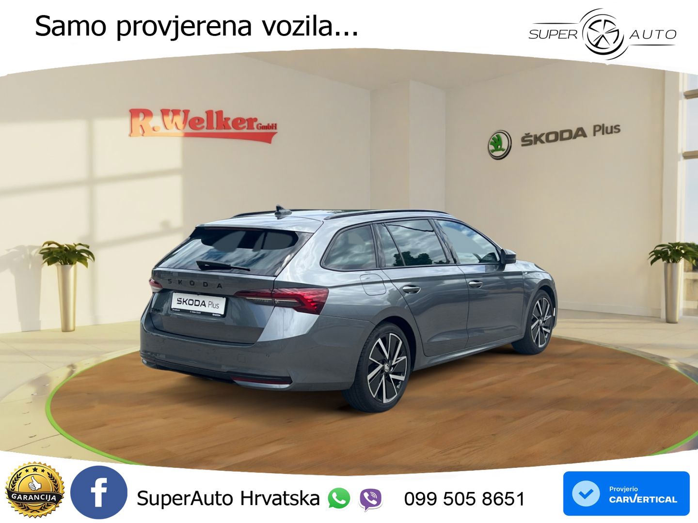 Škoda Octavia Combi 1.5 TSI (150 KS) DSG SportLine LED+GR SJED+ACC