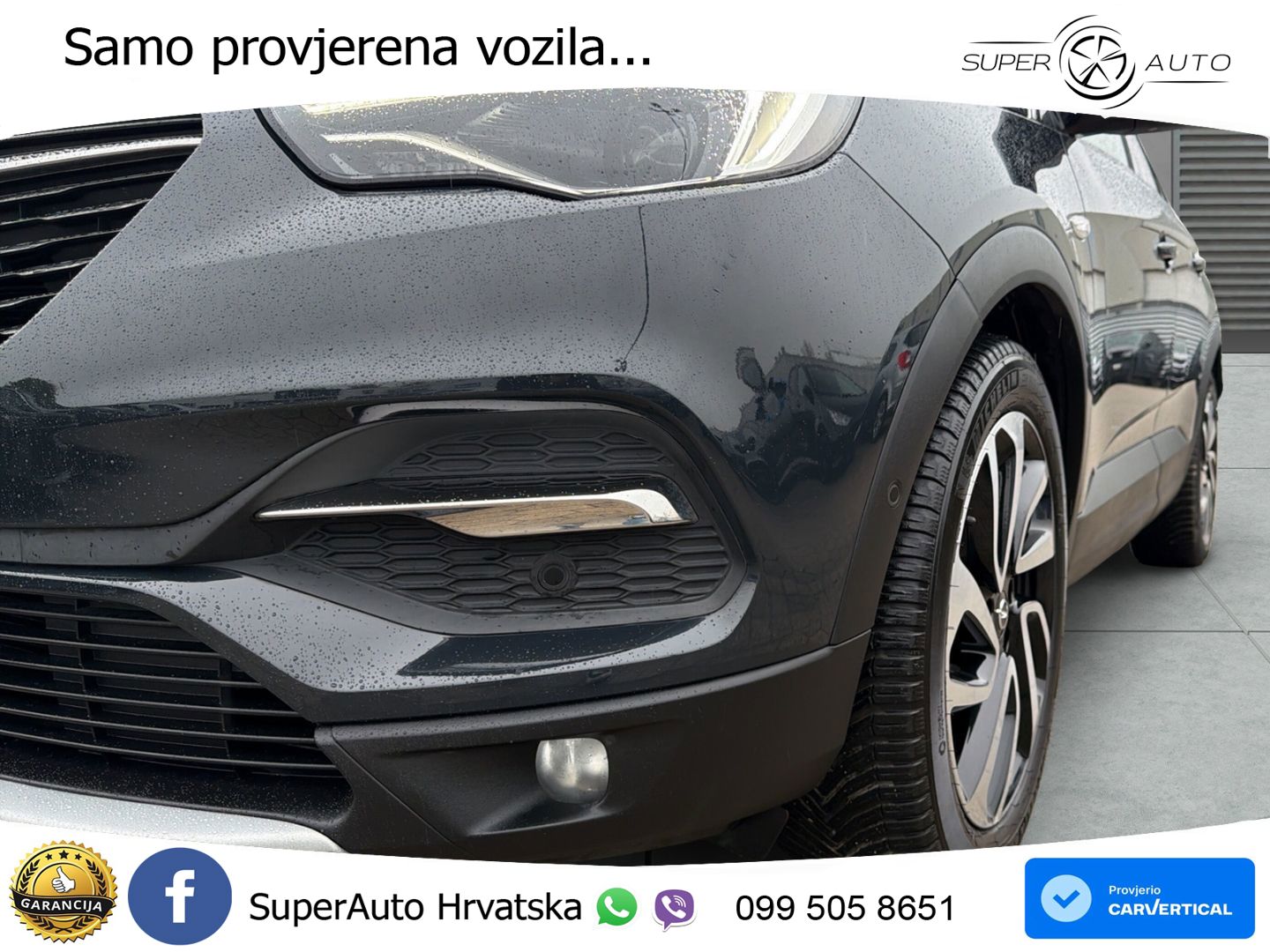 Opel Grandland X 1.2 Turbo (130 KS) Automatic Ultimate LED+GR SJED+ACC