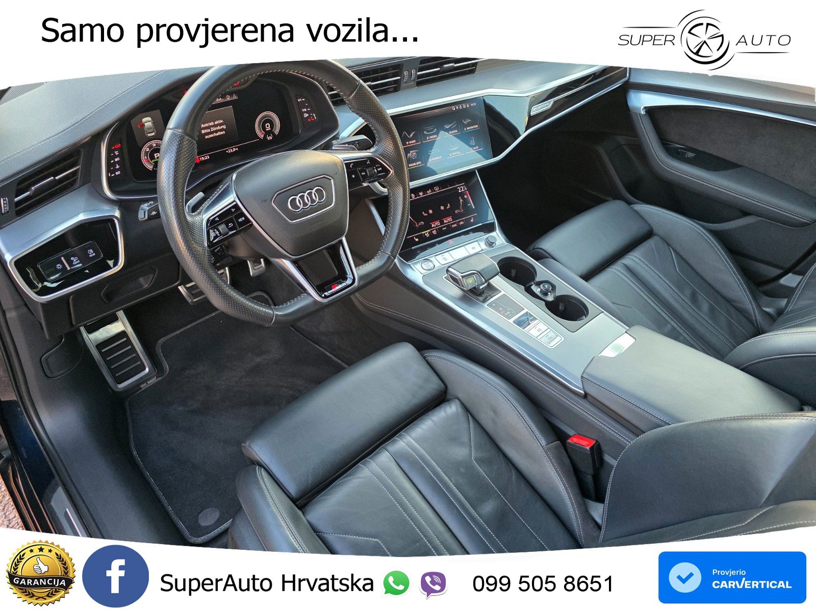Audi A6 50 TDI V6 (286 KS) quattro tiptronic S line LED+GR SJED+ACC