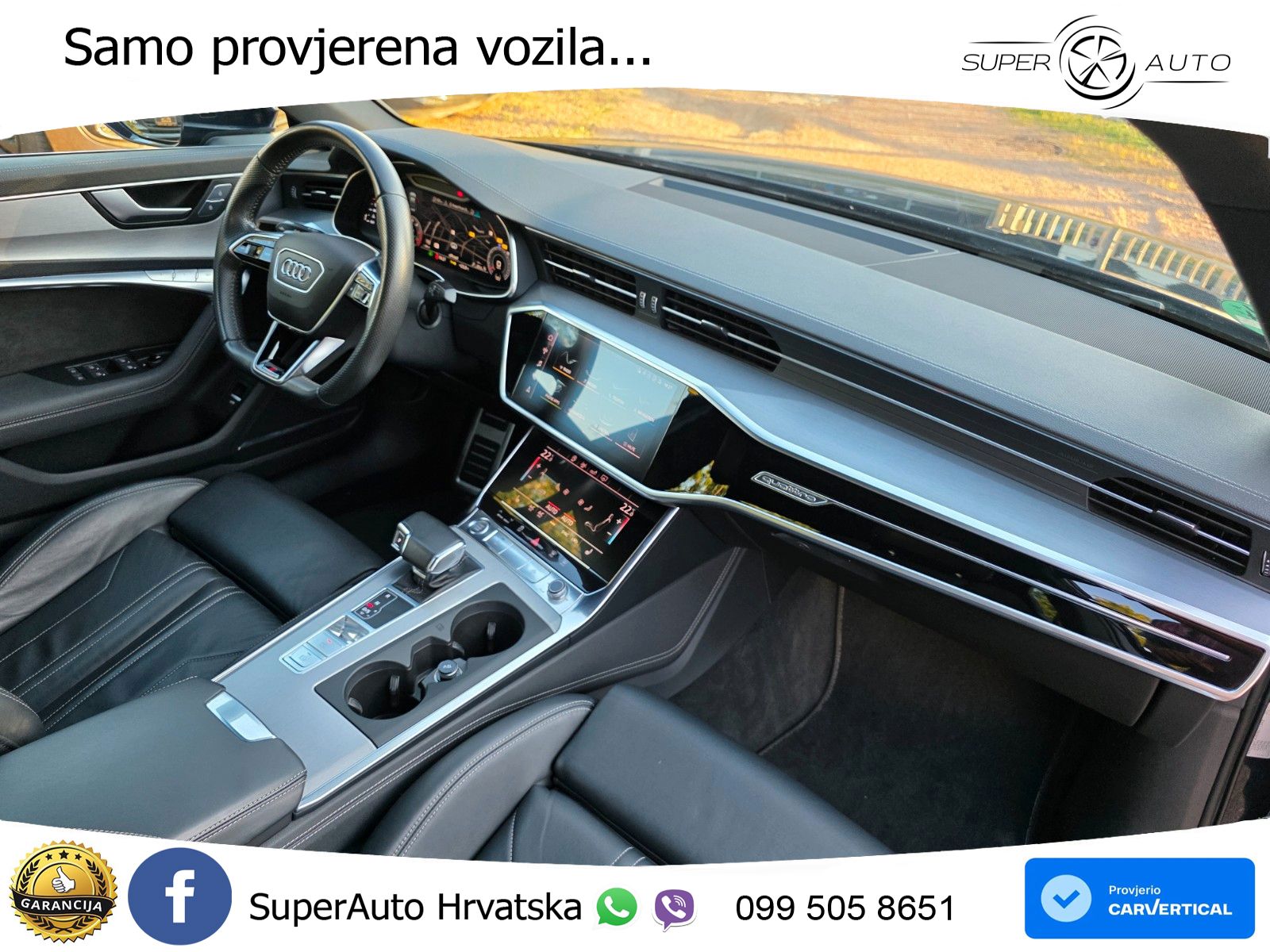 Audi A6 50 TDI V6 (286 KS) quattro tiptronic S line LED+GR SJED+ACC
