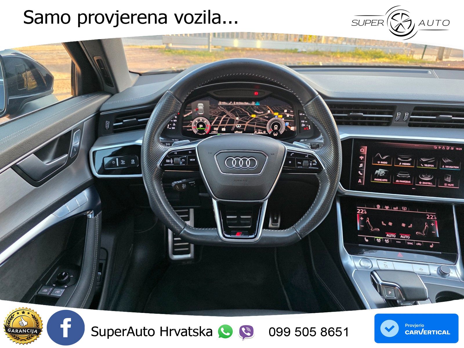 Audi A6 50 TDI V6 (286 KS) quattro tiptronic S line LED+GR SJED+ACC