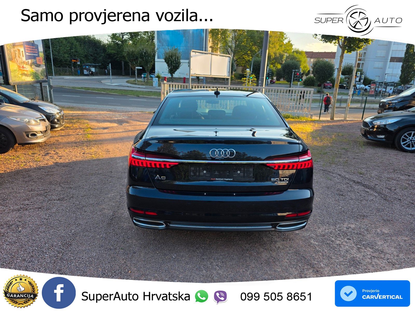 Audi A6 50 TDI V6 (286 KS) quattro tiptronic S line LED+GR SJED+ACC