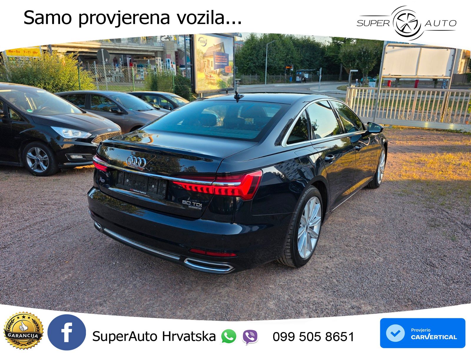 Audi A6 50 TDI V6 (286 KS) quattro tiptronic S line LED+GR SJED+ACC