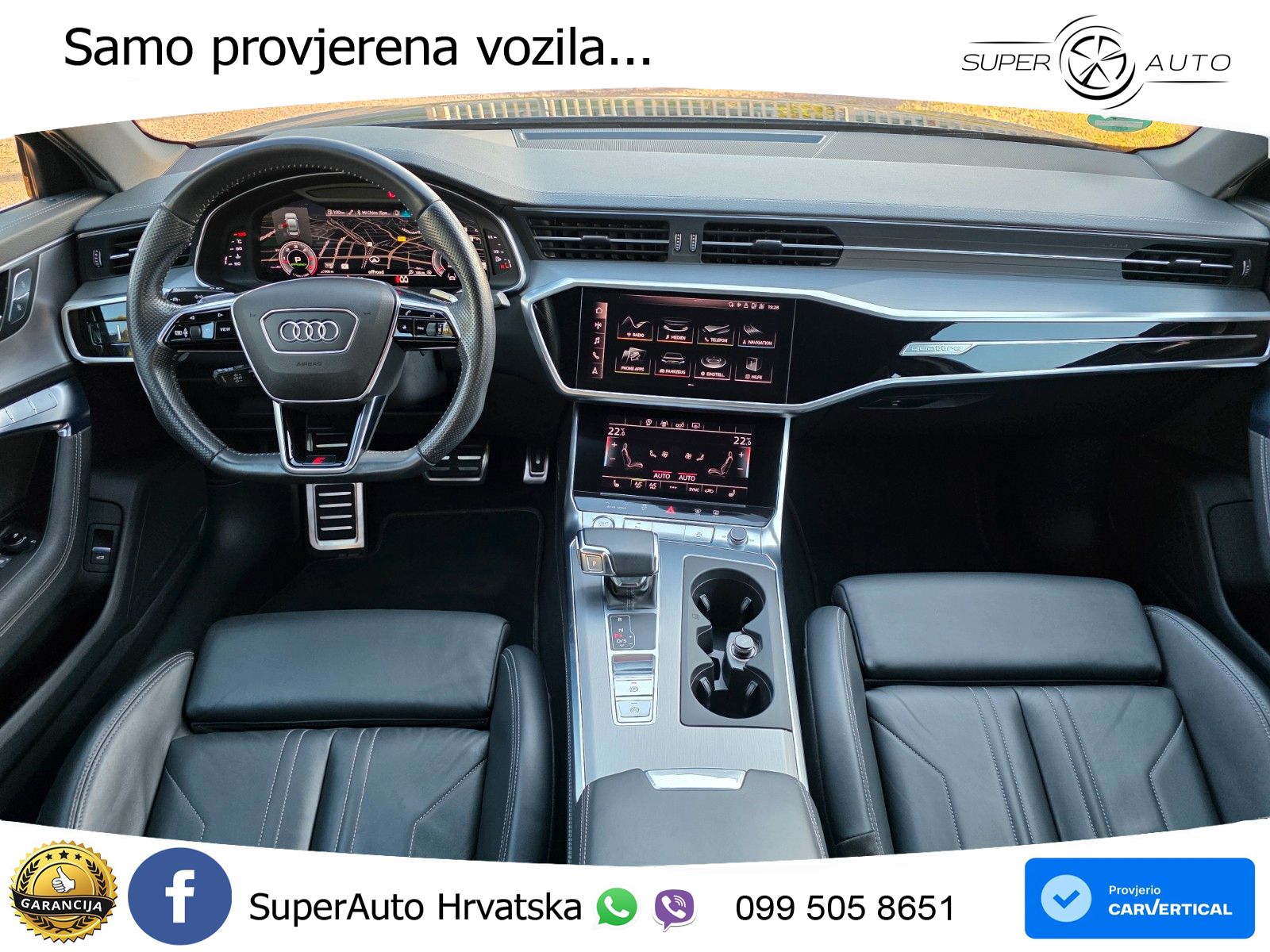 Audi A6 50 TDI V6 (286 KS) quattro tiptronic S line LED+GR SJED+ACC