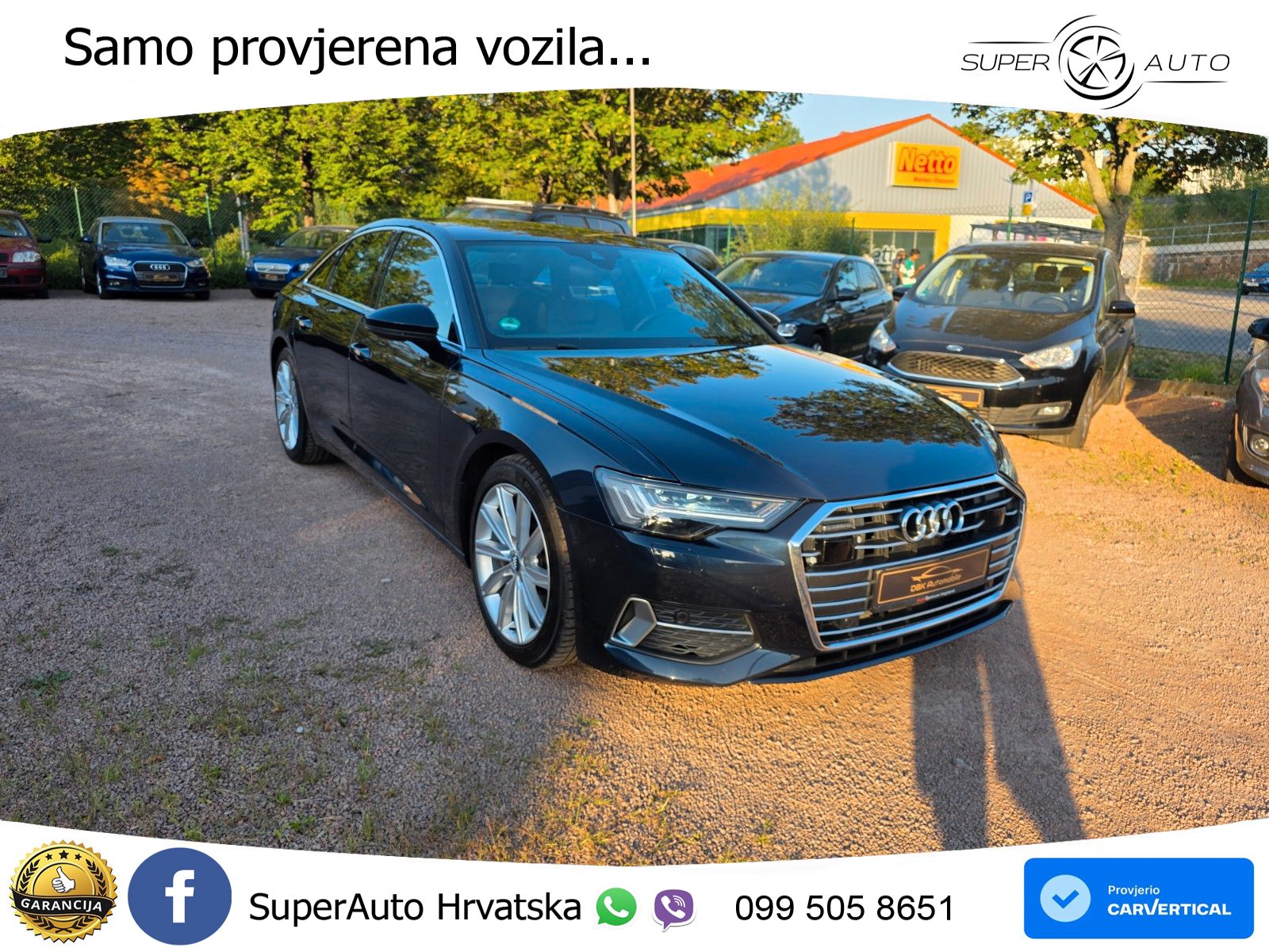 Audi A6 50 TDI V6 (286 KS) quattro tiptronic S line LED+GR SJED+ACC