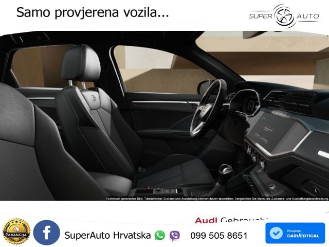 Audi Q3 II Sportback 35 TFSI (150 KS) S tronic S line LED+GR SJED+ACC