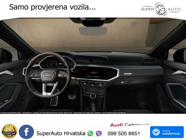 Audi Q3 II Sportback 35 TFSI (150 KS) S tronic S line LED+GR SJED+ACC