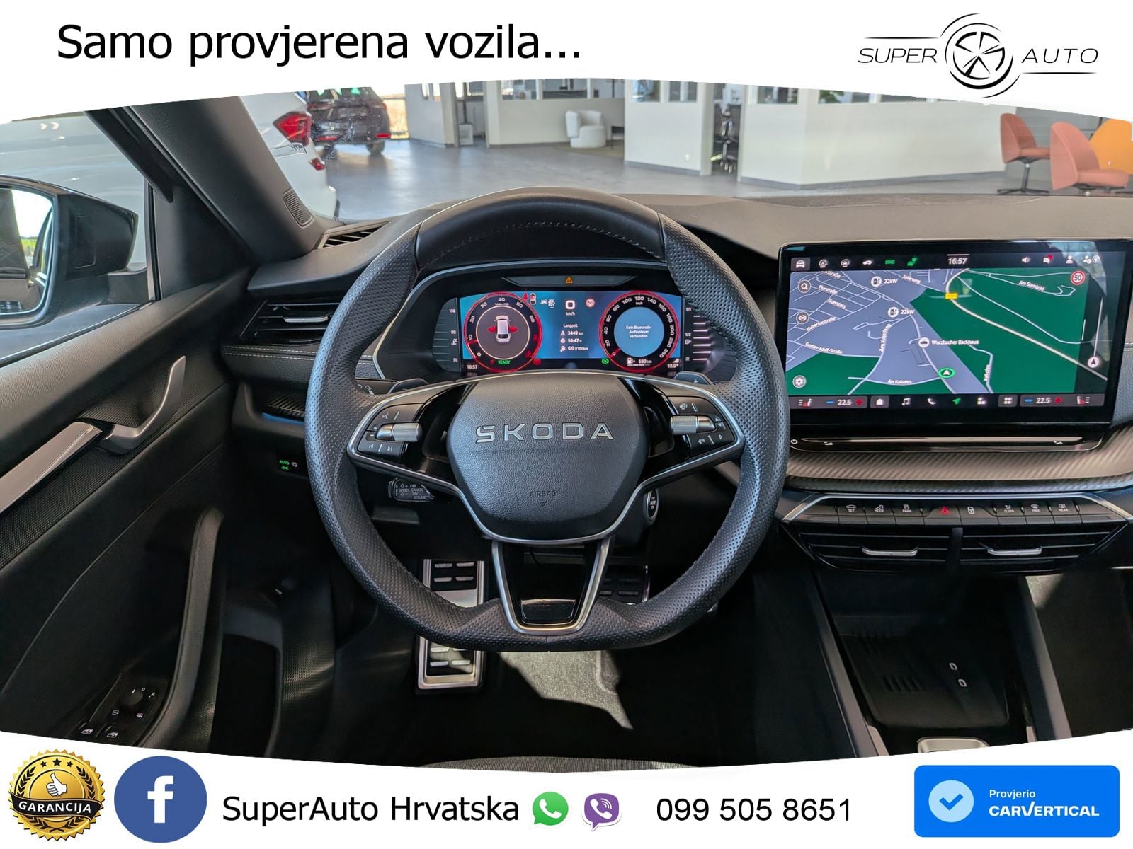 Škoda Octavia Combi 1.5 TSI (150 KS) DSG SportLine LED+GR SJED+ACC