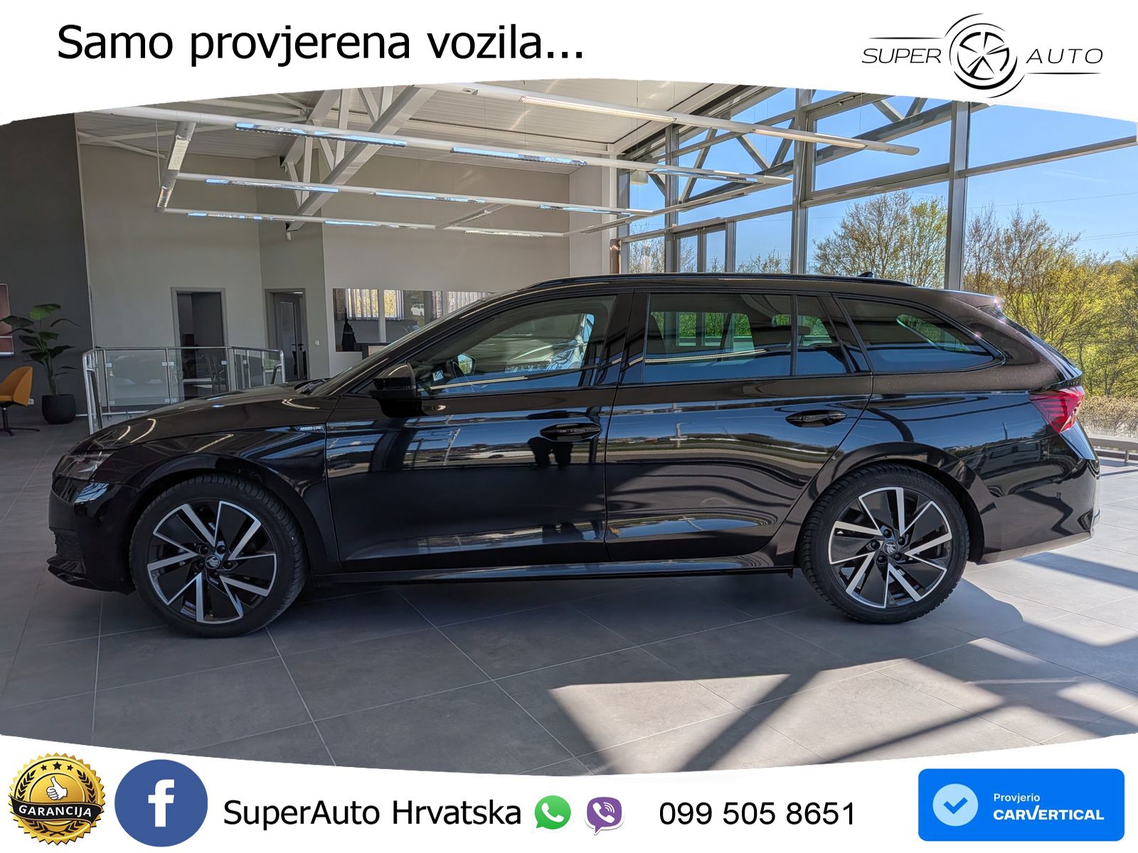 Škoda Octavia Combi 1.5 TSI (150 KS) DSG SportLine LED+GR SJED+ACC