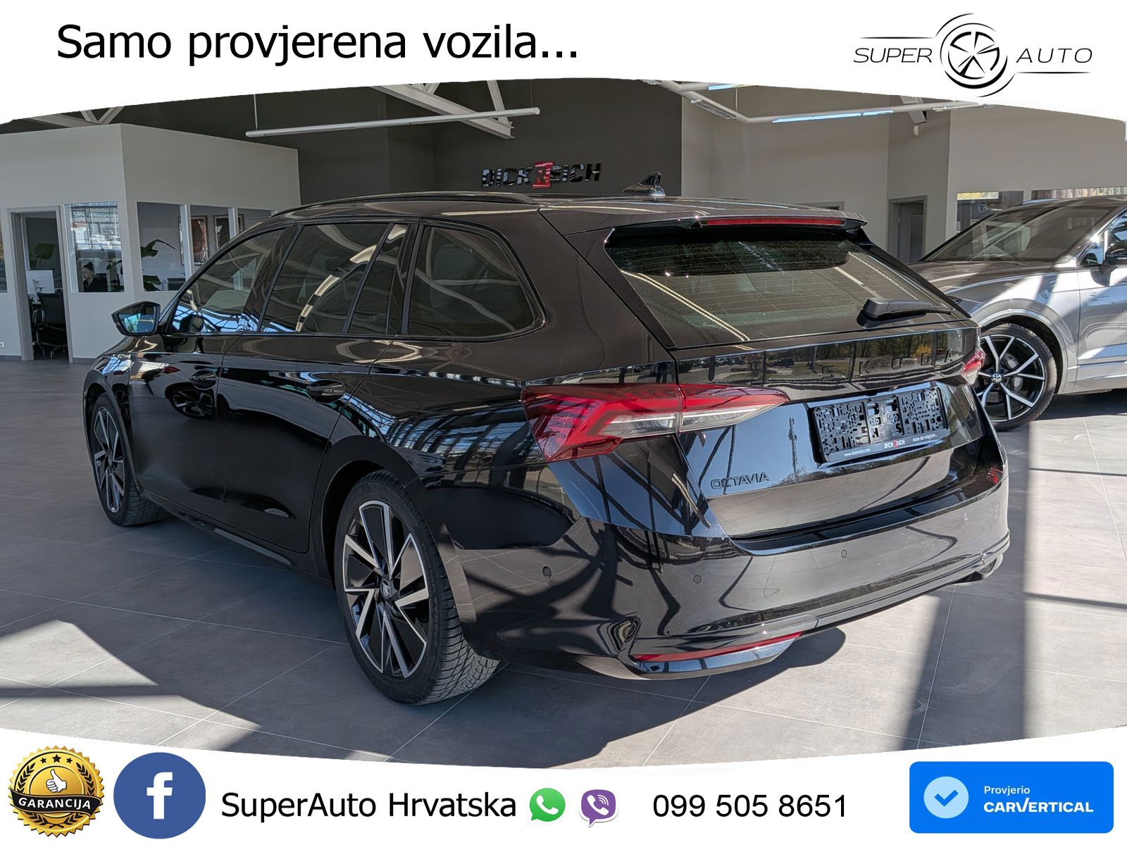 Škoda Octavia Combi 1.5 TSI (150 KS) DSG SportLine LED+GR SJED+ACC