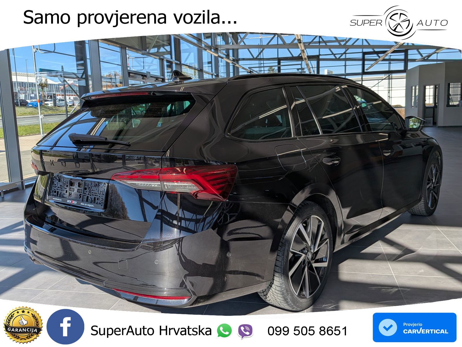 Škoda Octavia Combi 1.5 TSI (150 KS) DSG SportLine LED+GR SJED+ACC