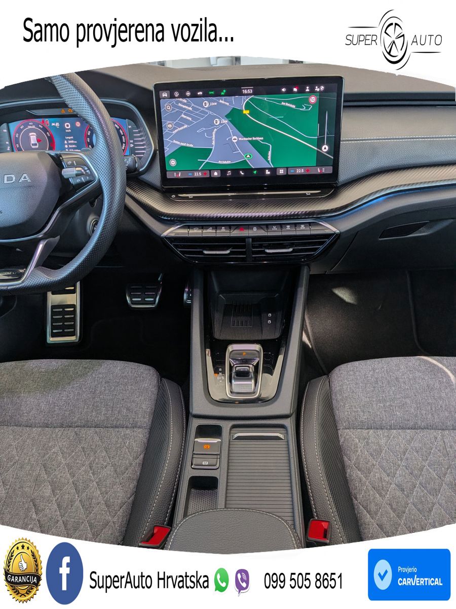 Škoda Octavia Combi 1.5 TSI (150 KS) DSG SportLine LED+GR SJED+ACC