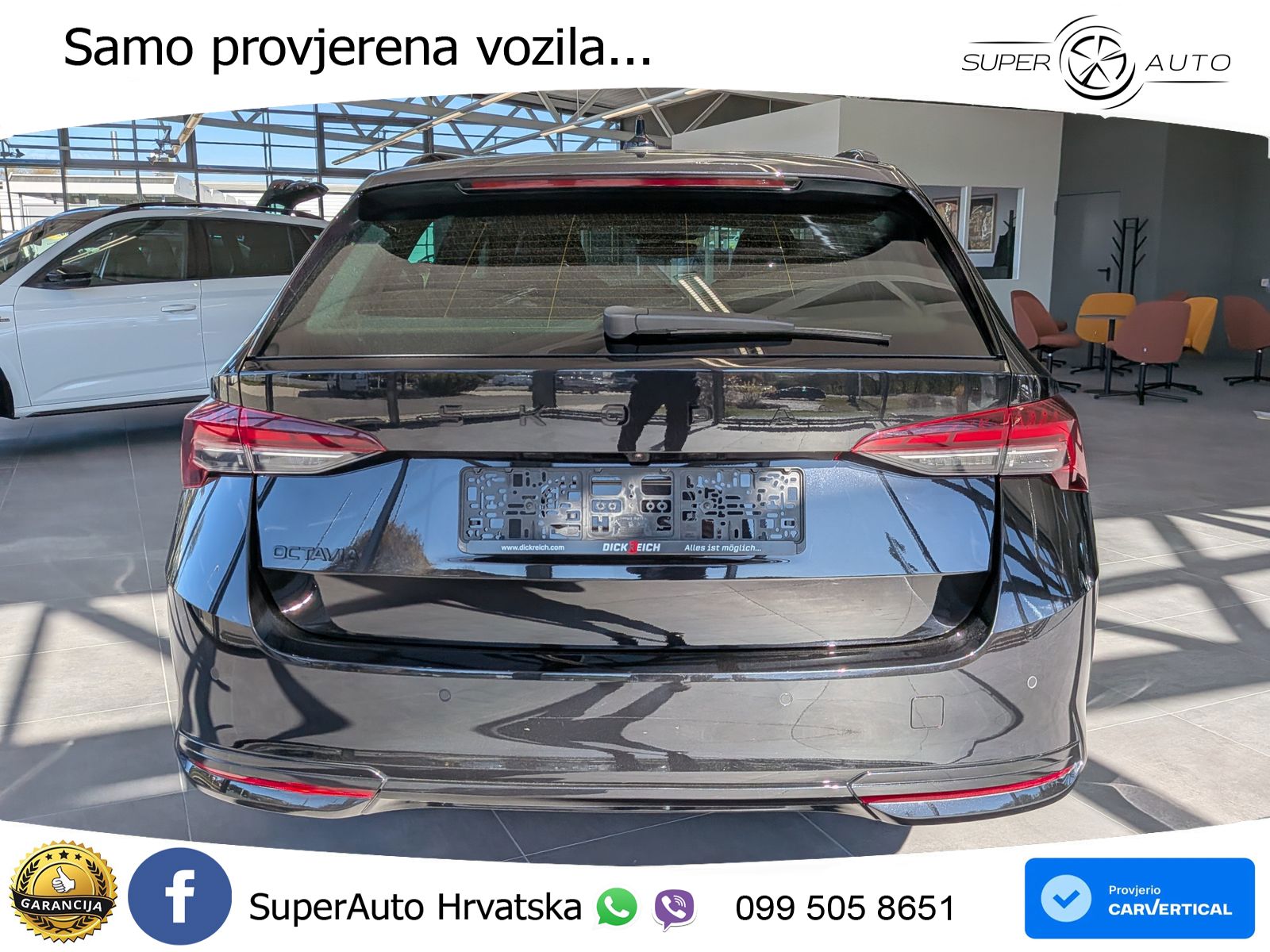 Škoda Octavia Combi 1.5 TSI (150 KS) DSG SportLine LED+GR SJED+ACC