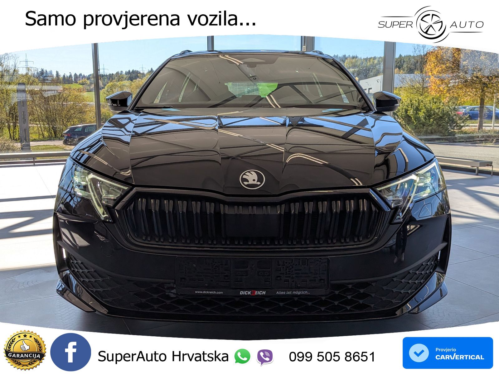 Škoda Octavia Combi 1.5 TSI (150 KS) DSG SportLine LED+GR SJED+ACC