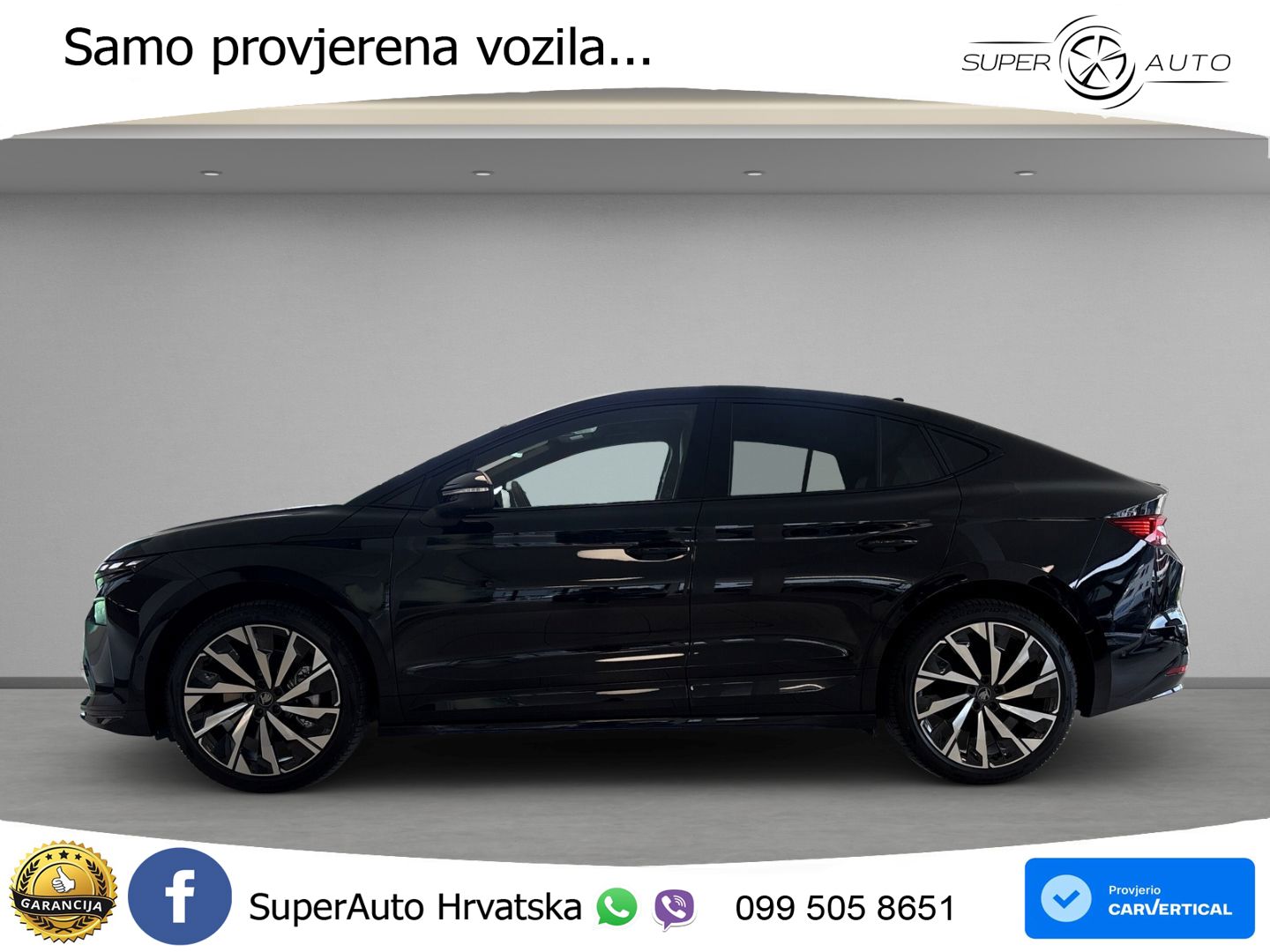 Škoda Enyaq Coupe iV 85 82 kWh (286 KS) SportLine LED+GR SJED+ACC