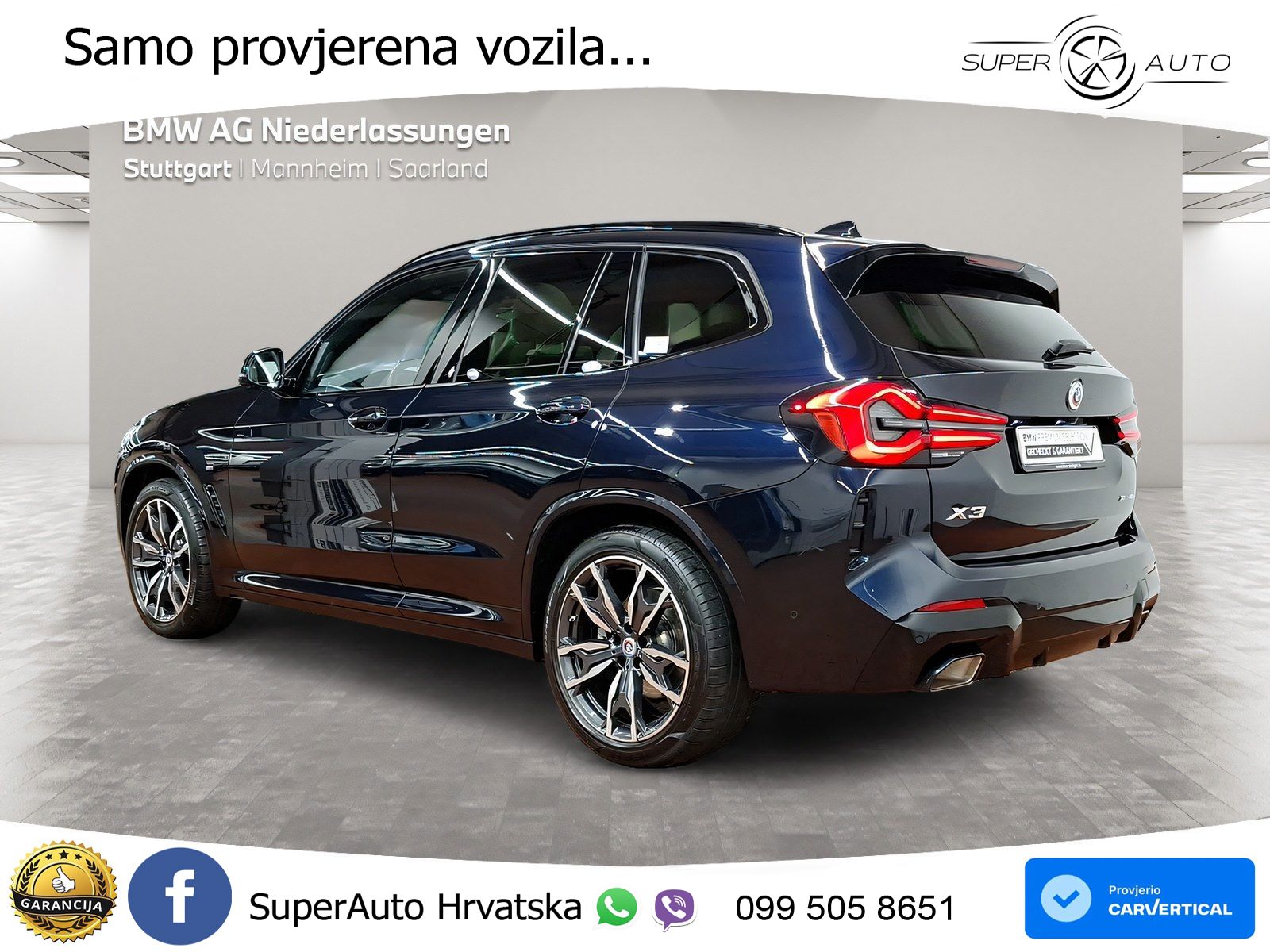 BMW X3 20d xDrive Steptronic M Sport LED+GR SJED+ACC