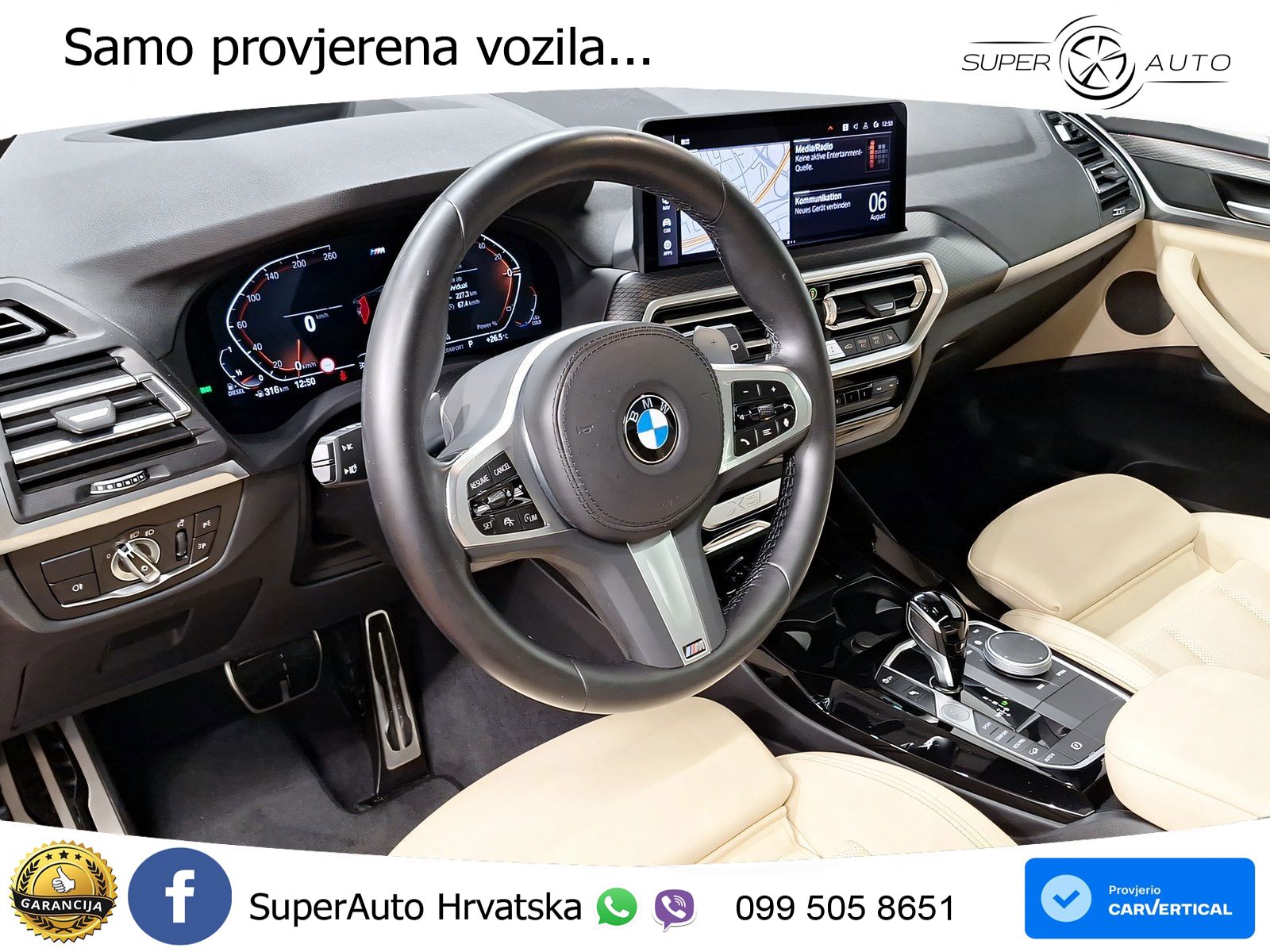 BMW X3 20d xDrive Steptronic M Sport LED+GR SJED+ACC