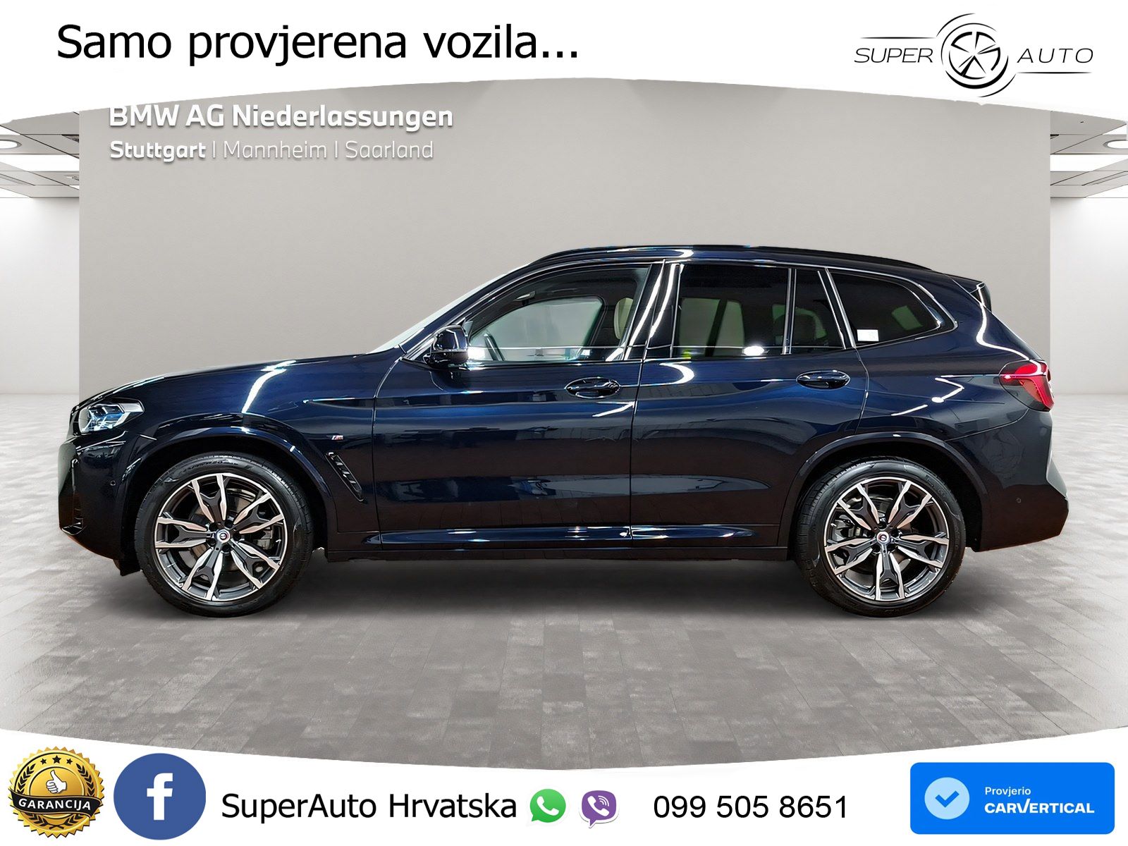 BMW X3 20d xDrive Steptronic M Sport LED+GR SJED+ACC