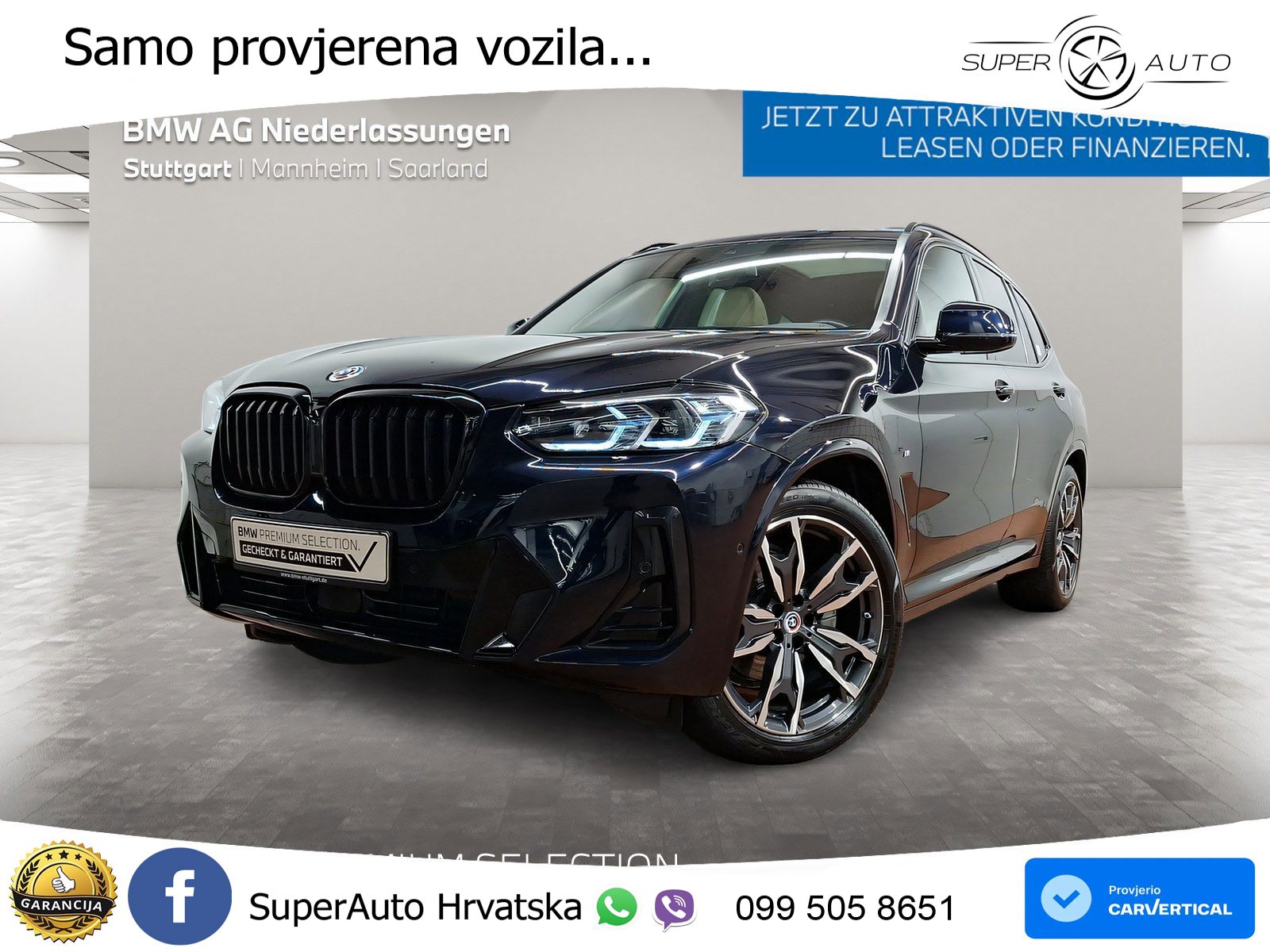 BMW X3 20d xDrive Steptronic M Sport LED+GR SJED+ACC