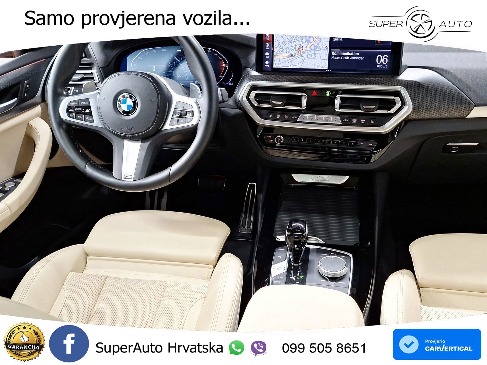BMW X3 20d xDrive Steptronic M Sport LED+GR SJED+ACC