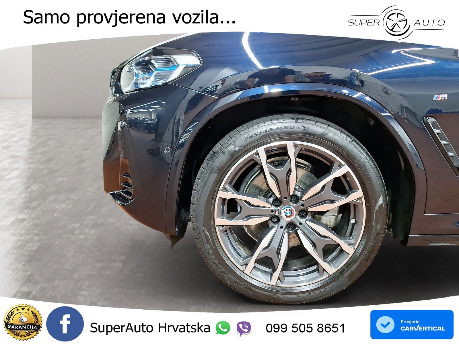 BMW X3 20d xDrive Steptronic M Sport LED+GR SJED+ACC