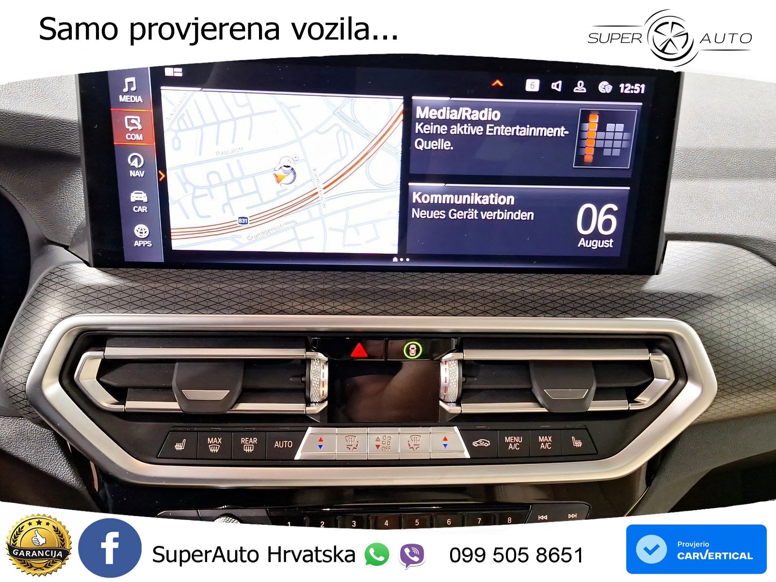 BMW X3 20d xDrive Steptronic M Sport LED+GR SJED+ACC