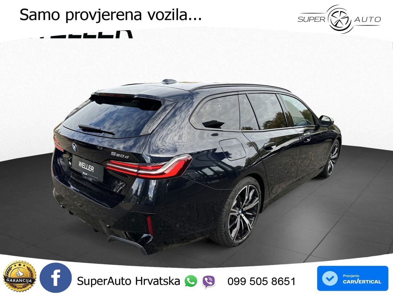 BMW 520d Touring (197 KS) xDrive Steptronic M Sport LED+GR SJED+ACC