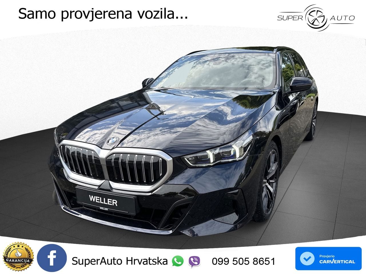 BMW 520d Touring (197 KS) xDrive Steptronic M Sport LED+GR SJED+ACC