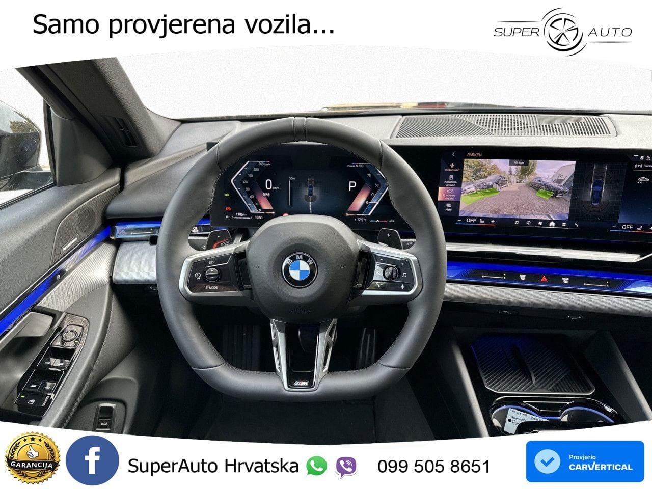 BMW 520d Touring (197 KS) xDrive Steptronic M Sport LED+GR SJED+ACC