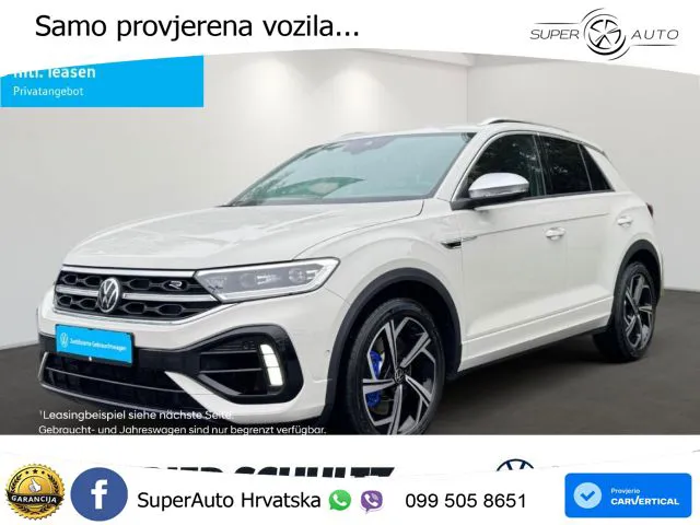 Volkswagen T-Roc R 2.0 TSI (300 KS) OPF 4M DSG MATRIX+GR SJED+KAM