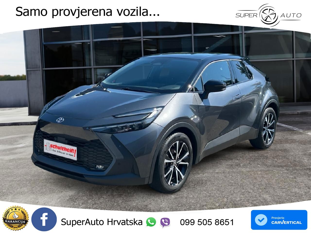 Toyota C-HR 1.8 (140 KS) Hybrid e-CVT Teamplayer LED+GR SJED+ACC