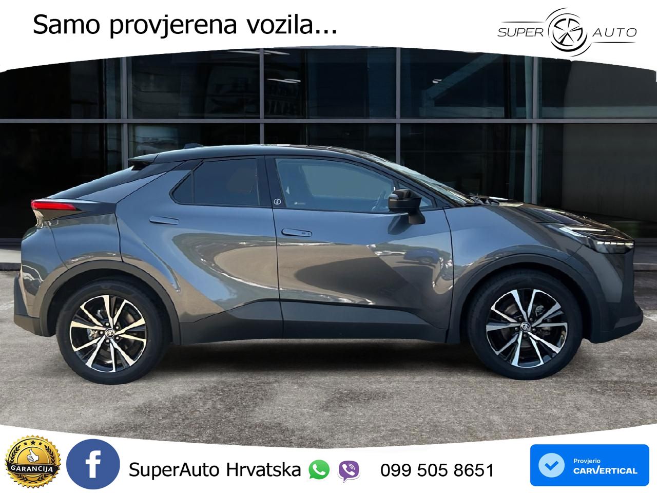 Toyota C-HR 1.8 (140 KS) Hybrid e-CVT Teamplayer LED+GR SJED+ACC