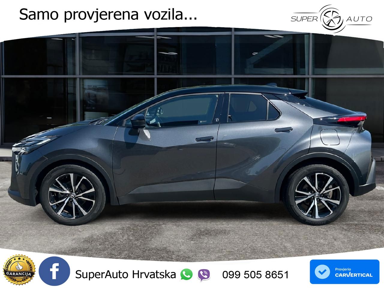 Toyota C-HR 1.8 (140 KS) Hybrid e-CVT Teamplayer LED+GR SJED+ACC