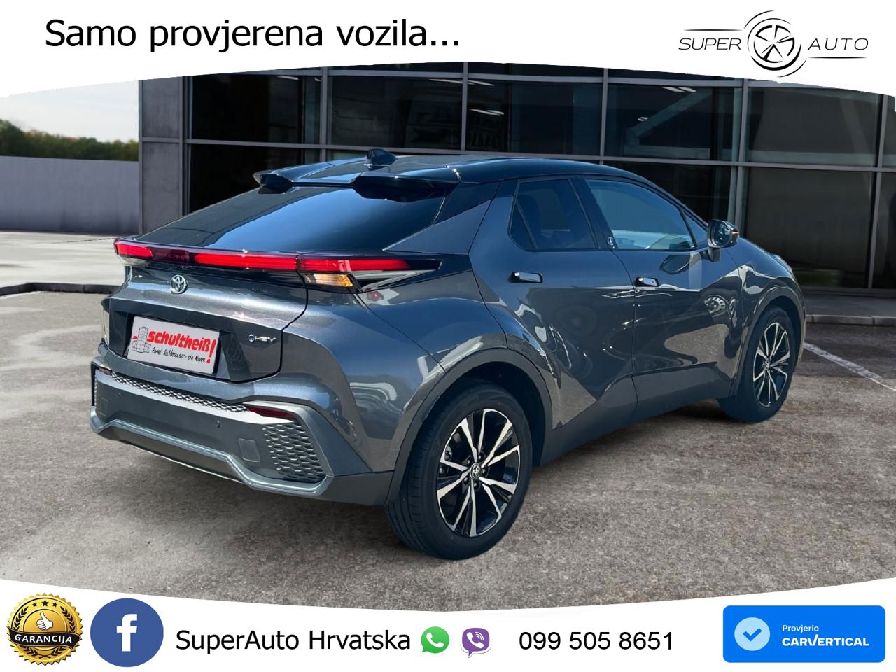 Toyota C-HR 1.8 (140 KS) Hybrid e-CVT Teamplayer LED+GR SJED+ACC