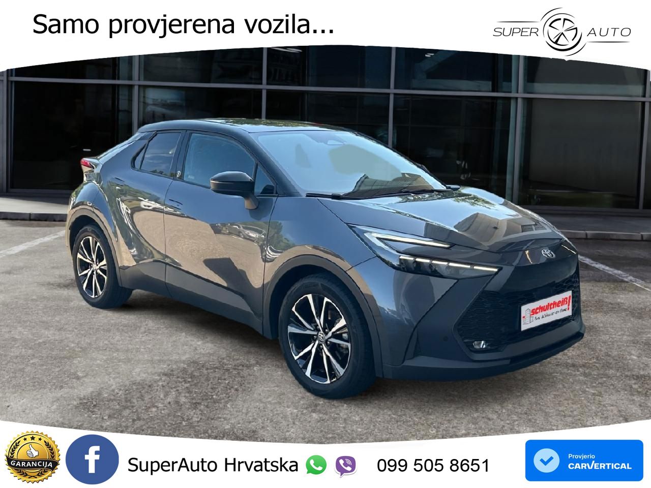 Toyota C-HR 1.8 (140 KS) Hybrid e-CVT Teamplayer LED+GR SJED+ACC