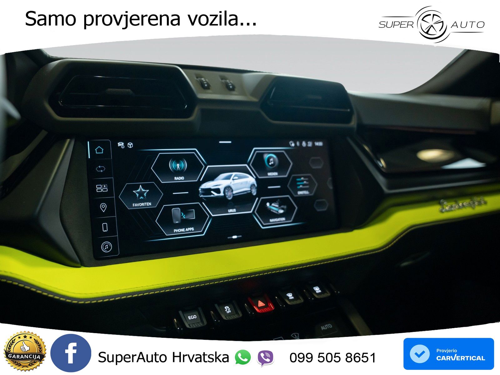 Lamborghini Urus SE 4.0 V8 (800 KS) 4WD Automatic LED+GR SJED+ACC