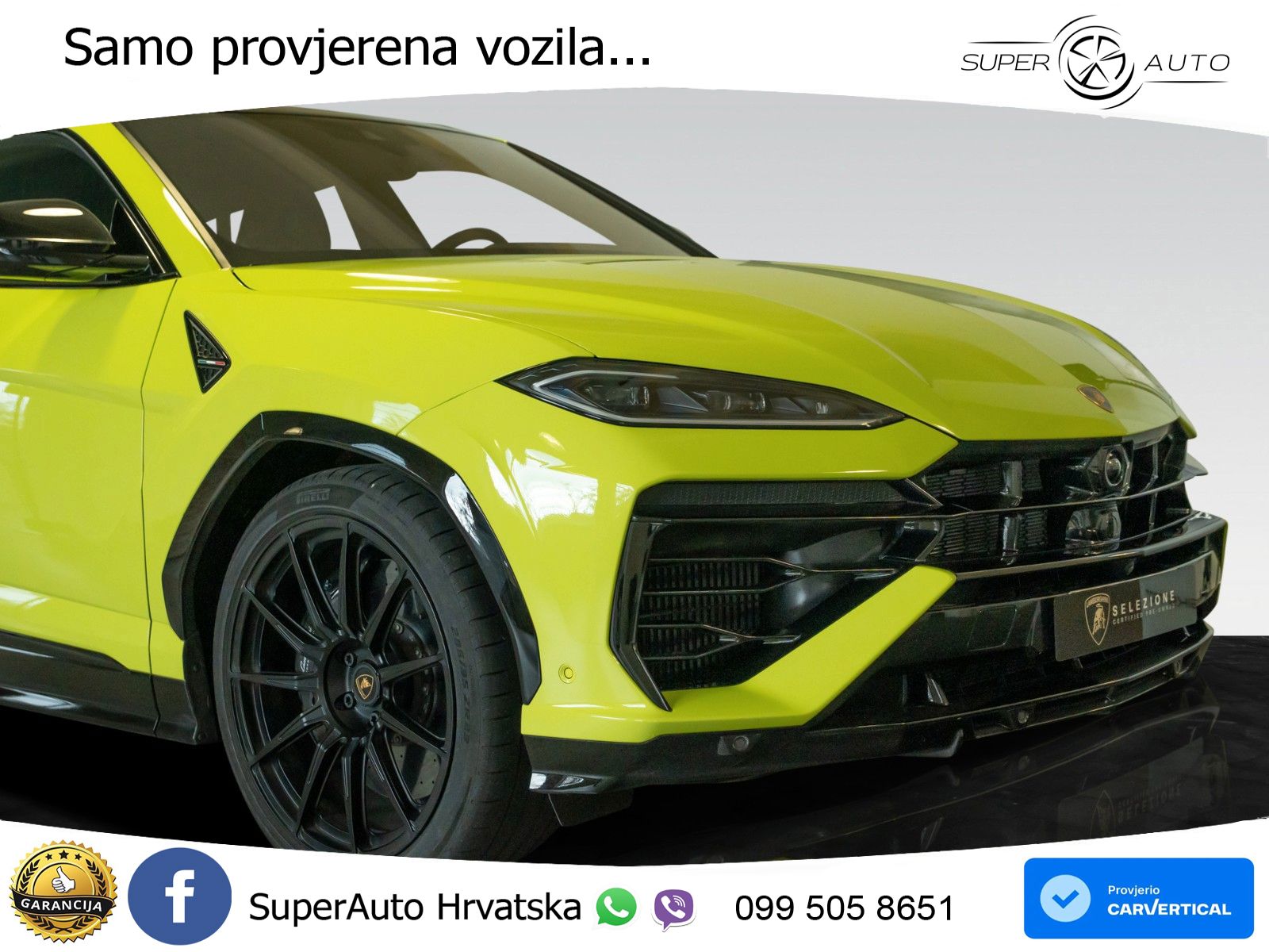 Lamborghini Urus SE 4.0 V8 (800 KS) 4WD Automatic LED+GR SJED+ACC