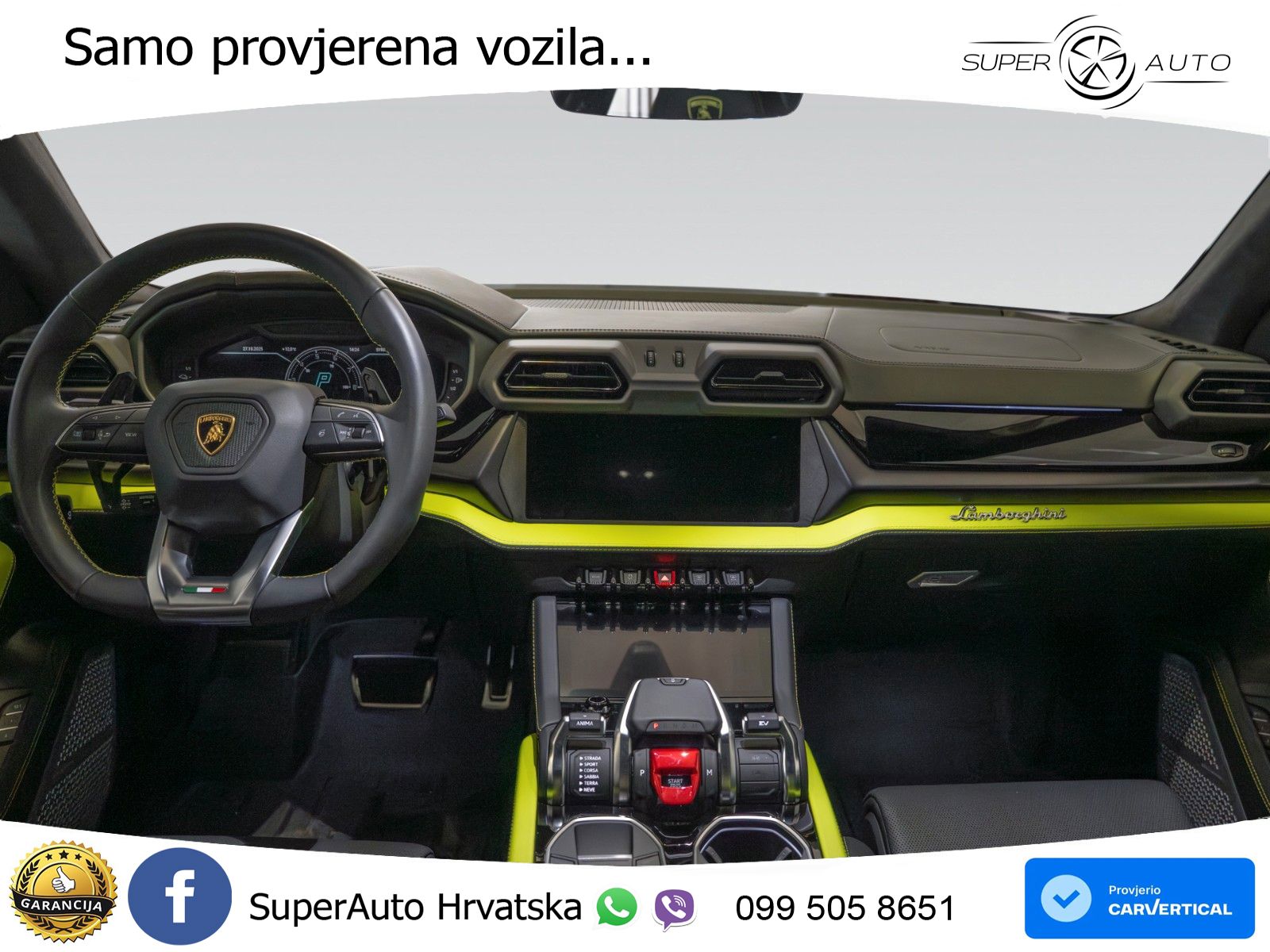 Lamborghini Urus SE 4.0 V8 (800 KS) 4WD Automatic LED+GR SJED+ACC