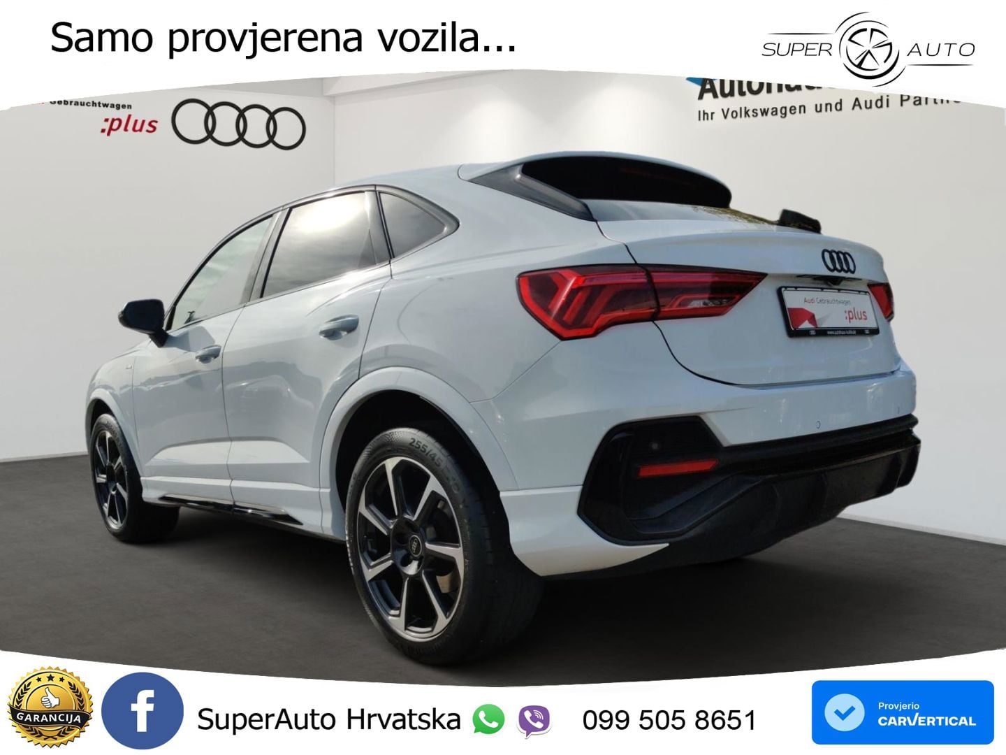 Audi Q3 Sportback 40 TDI (200 KS) quattro S tronic S line MATRIX+GR SJED+KAM