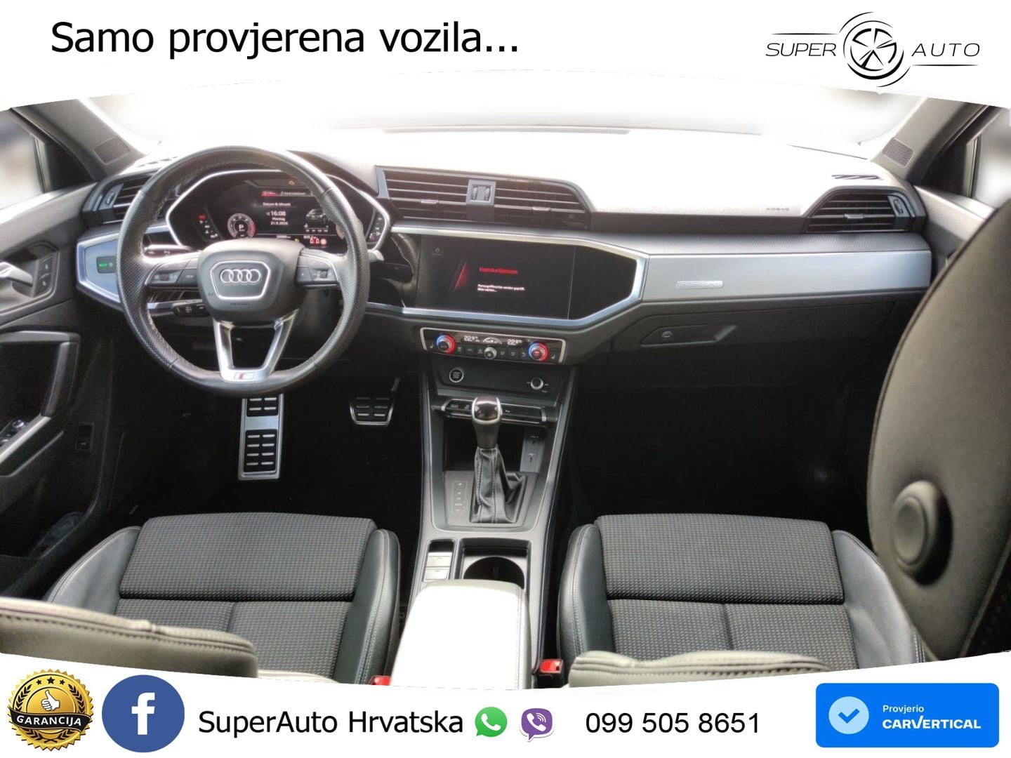 Audi Q3 Sportback 40 TDI (200 KS) quattro S tronic S line MATRIX+GR SJED+KAM
