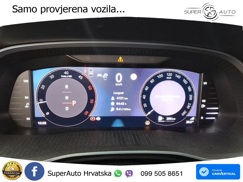 Škoda Octavia Combi 2.0 TDI (150 KS) DSG LED+GR SJED+ACC