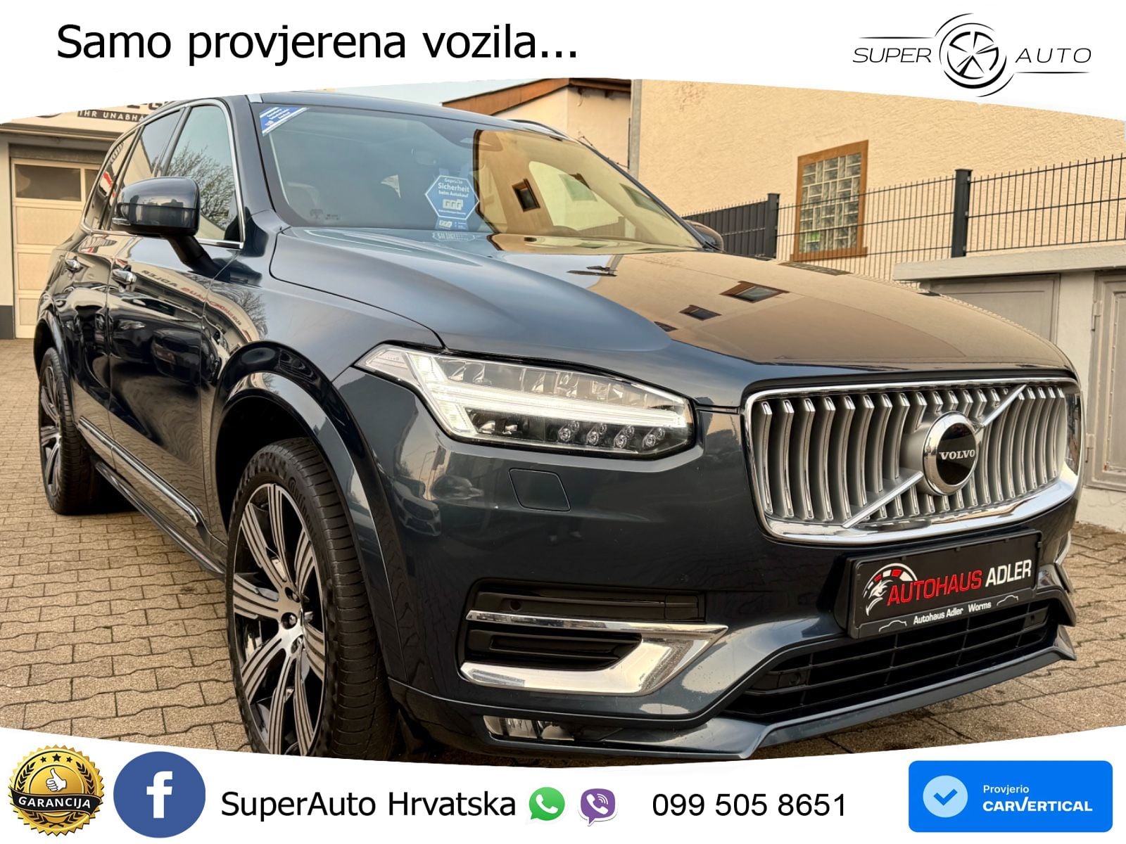 Volvo XC90 2.0 B5 Diesel AWD Automatic LED+GR SJED+ACC