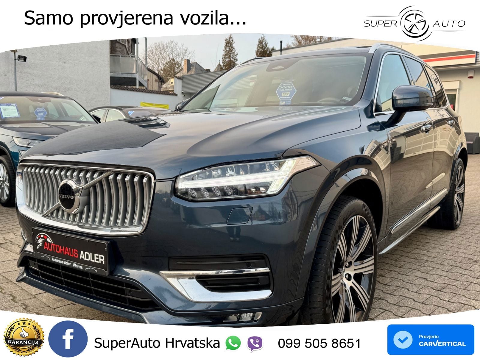 Volvo XC90 2.0 B5 Diesel AWD Automatic LED+GR SJED+ACC